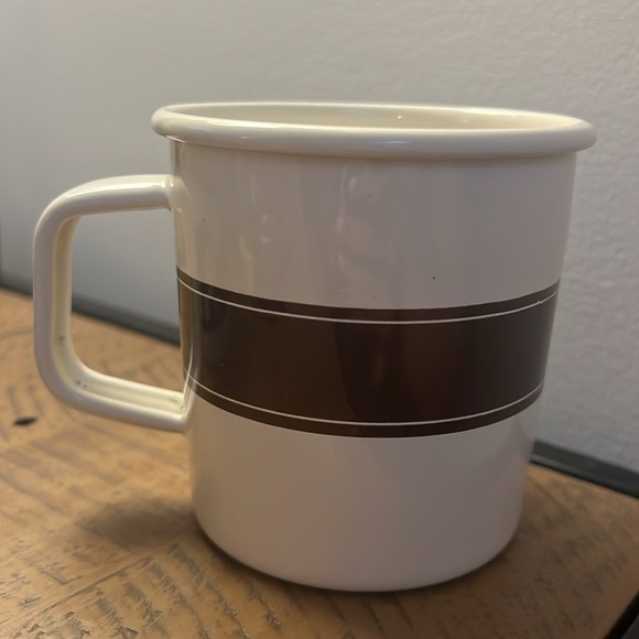 Starbucks 2016 Metal Enamel Tin 14oz Coffee Mug - Picture 2 of 4